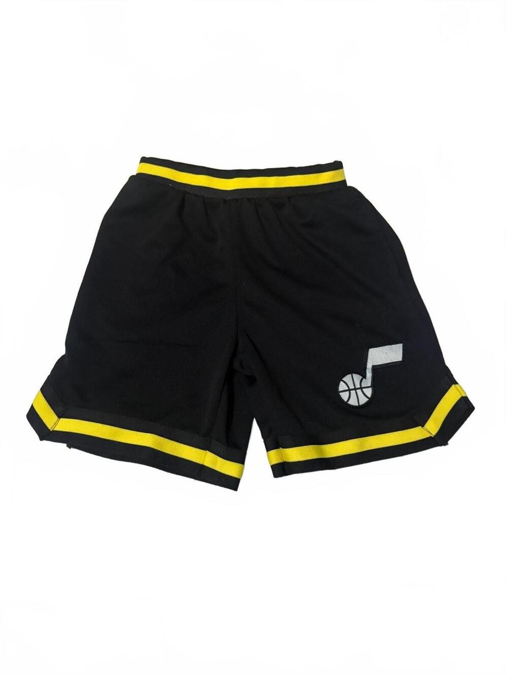 NBA Utah Jazz Black Basketball Shorts Size 8 Ultra Game